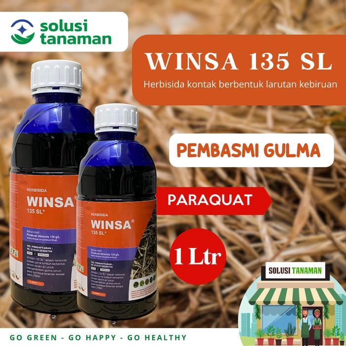 Herbisida WINSA 135 SL 1ltr PEMBASMI RUMPUT LIAR/GULMA Obat RUMPUT Tanaman