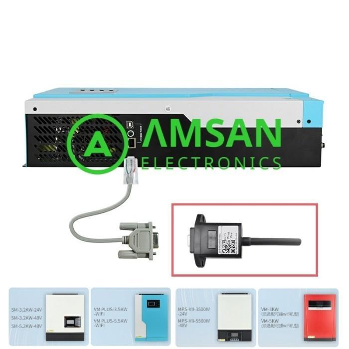 Modul Wifi MPPT VII SM VM MPS-V PLUS Plug Kabel Dongle Wifi Inverter MPPT