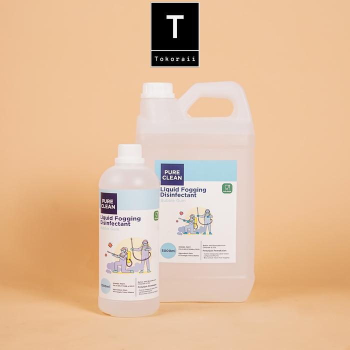 jas1ya- Fogging Liquid Disinfektan Pure Clean 5L Food Grade Hot Fogging - All