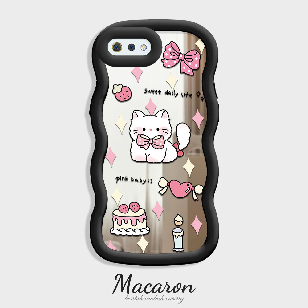 Casing Hp Untuk OPPO A1K Mirror Cassing Phone Berbagai Warna Case Kucing Kesing MKL 4123 JZ