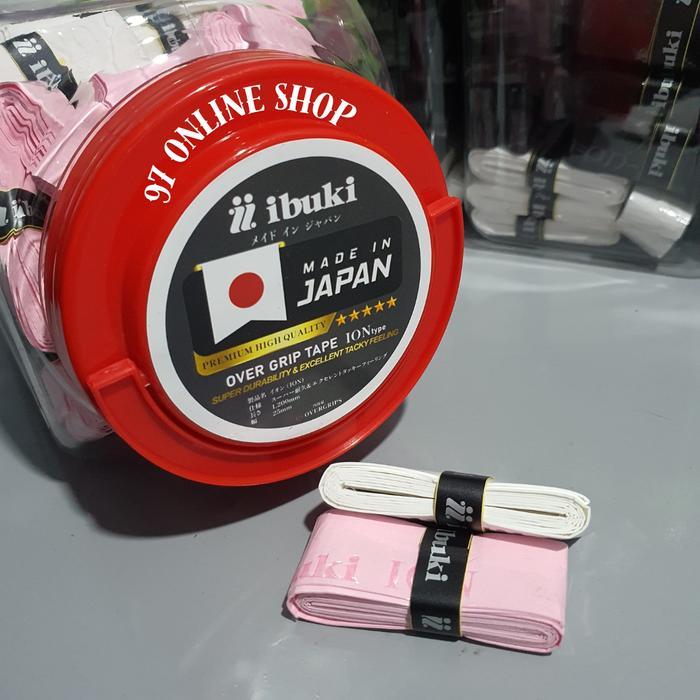 Promo Ibuki Grip Ion New Type / Grip Raket Badminton & Raket Tennis RacquetGrip Karet Lengket Raket