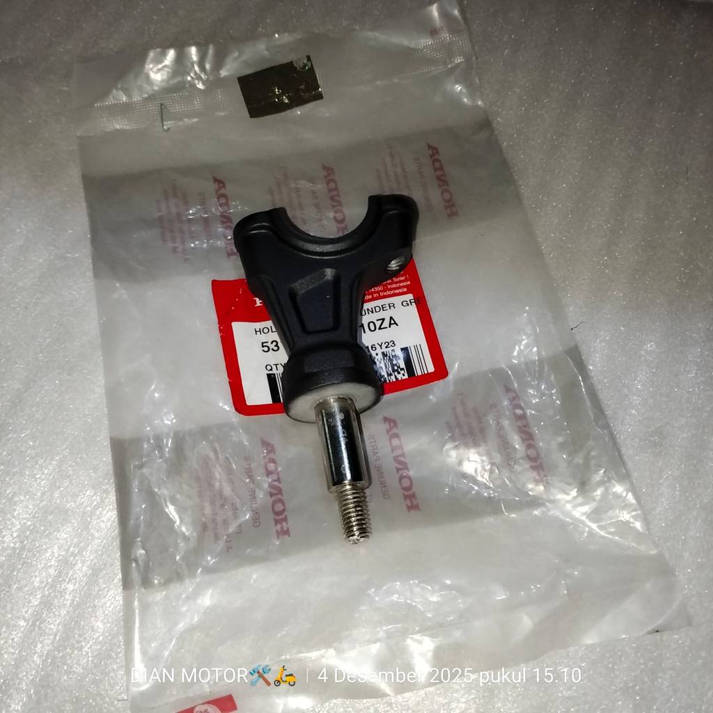 AHM 53132K15710ZA KLEM STIR CB150SF BAGIAN BAWAH WARNA HITAM PCS ORIGINAL