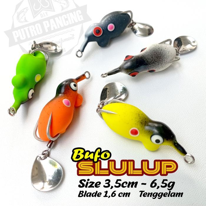 Lure Bufo SLULUP Tenggelam Soft Frog softfrog