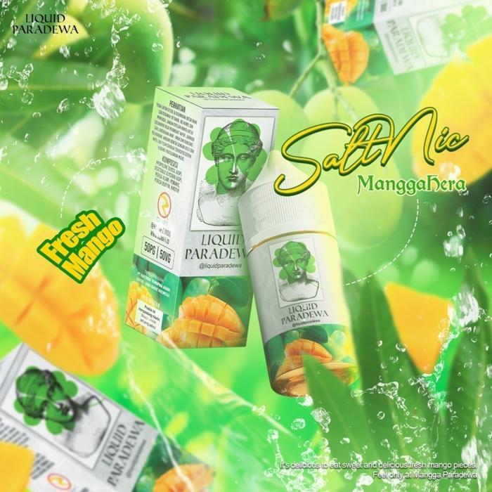 [SALT] PARADEWA MANGGA HERA 30ML 30MG BY RCRAFT x QORYGORE