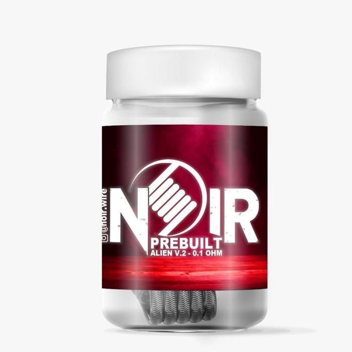 COIL NOIR V2 0.1 OHM DUAL BABY ALIEN