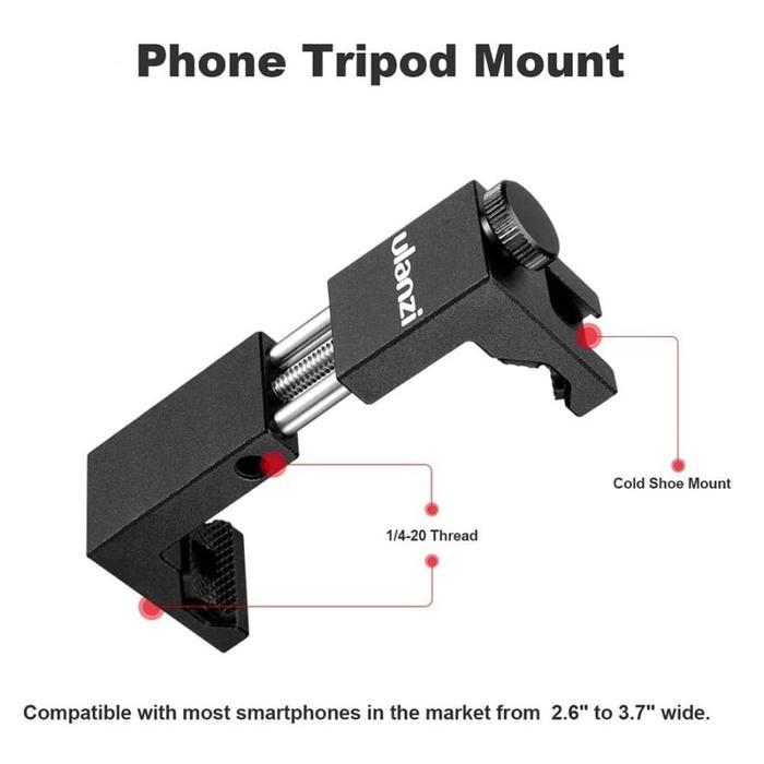 Ulanzi Video Kit Combo 3 Paket Vlog Buat Vlogging Mic Tripod Holder Garansi