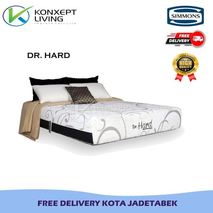 Kasur Simmons Dr Hard Springbed - 90X200 Springbed (Hanya Kasur)