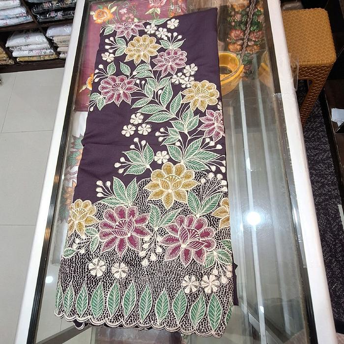 BAHAN GAMIS BORDIR MANUAL , BAHAN BORDIR BUKITTINGGI KODE 390