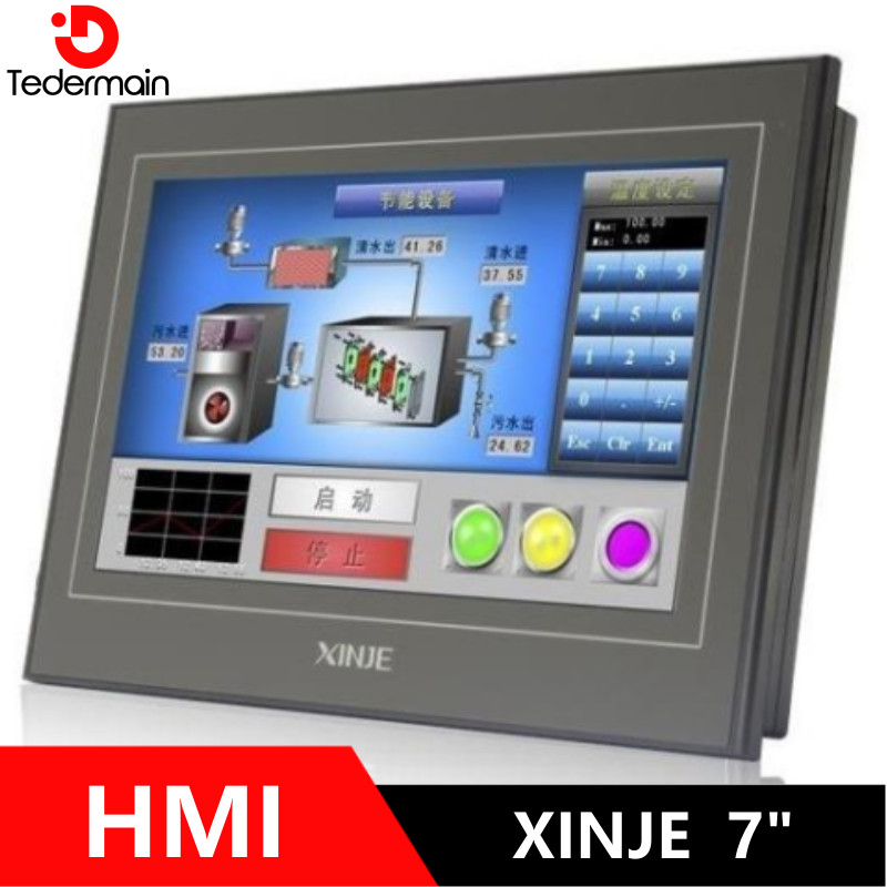 Xinje Hmi 7 Inch Touchwin Tg765S-Mt Tg765S-Ut Tg765S-Et Tg765-Xt Hmi