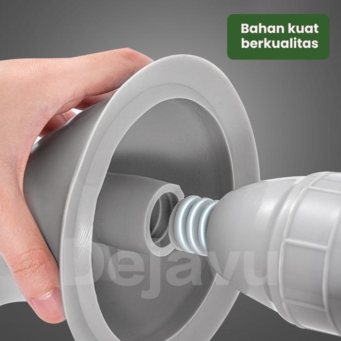 Dejavu Penyedot Wc Fleksibel Pump Toilet Plunger Pompa Wc Duduk Mampet Pembersih Saluran Pipa