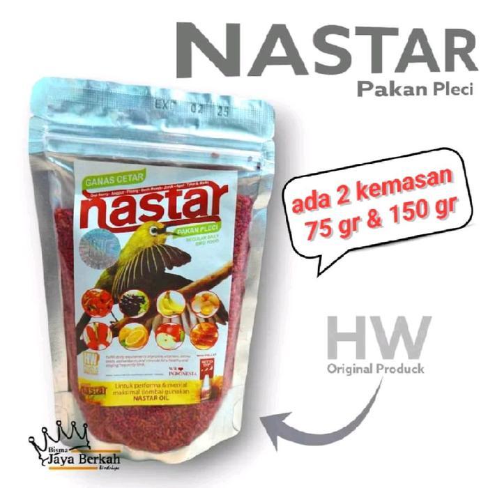 NASTAR HW PAKAN MAKANAN VOER PLECI NASTAR HW