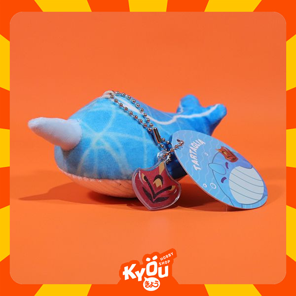 Childe / Tartaglia Whale Key Chain Plush (15cm) - Genshin Impact