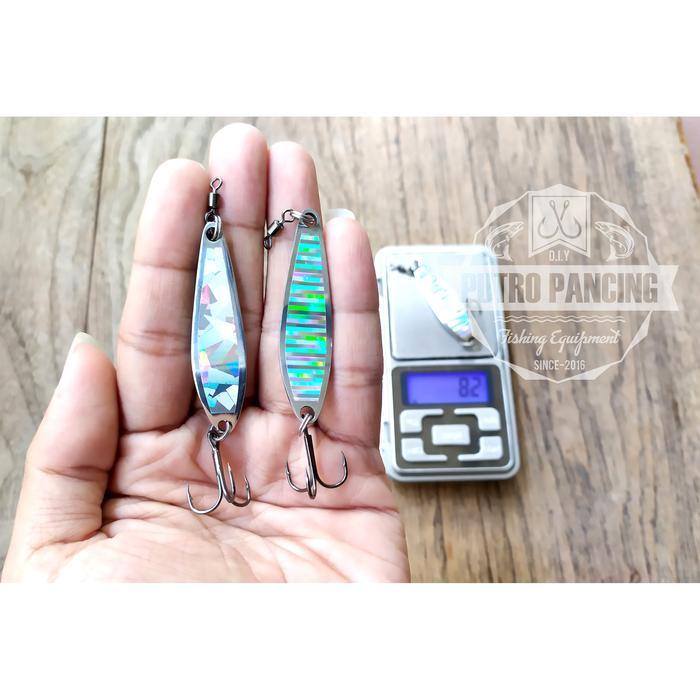 Lure Spoon Stainless 8 gr Anti karat Killer