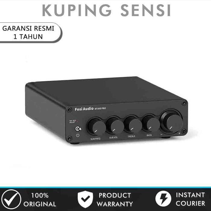 Fosi Audio Bt30D Pro Hi-Fi Bluetooth Receiver Amplifier