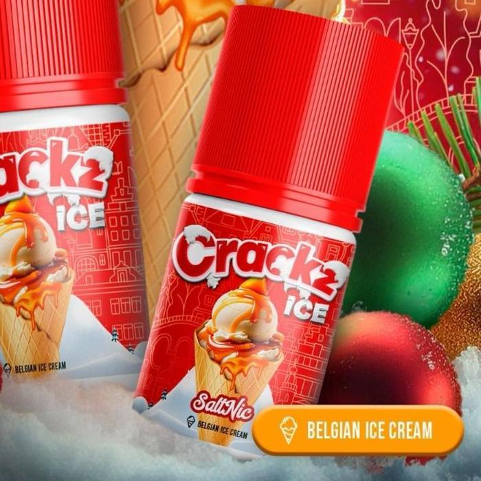 CRACKZ ICE V3 BELGIAN ICE CREAM 30ML 25MG BY TETRA