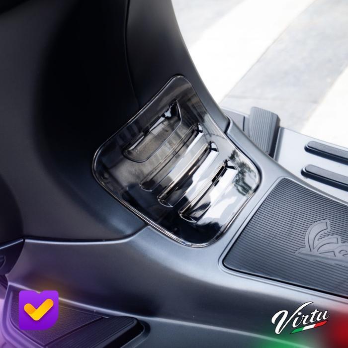 VIRTU Cover tutup Busi Transparant Vespa LX S LXV 2v 3v 125 iget