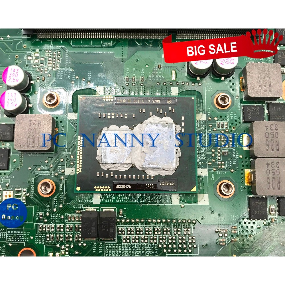 Pcnanny 637583-001 For Hp Pavilion G62 G42 Laptop Motherboard I3-370M