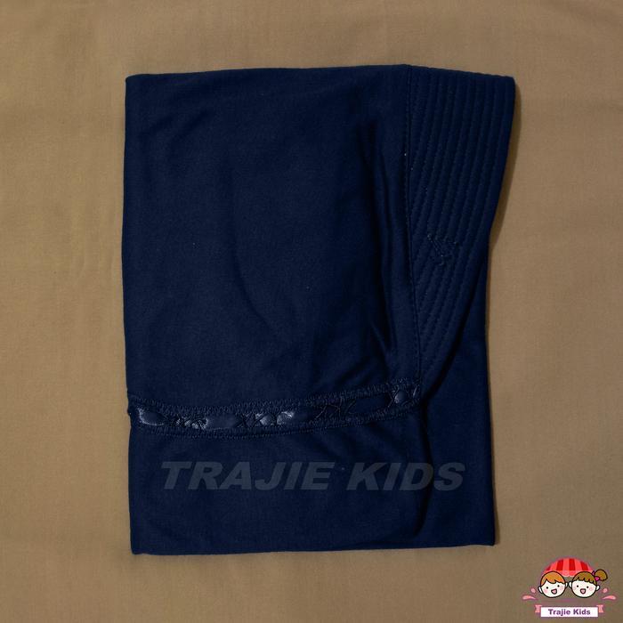 fguh- Jilbab Sekolah Tk Sd Smp Sma Bergo Serut Instan Putih Hitam Cokelat Abu Biru Hijau