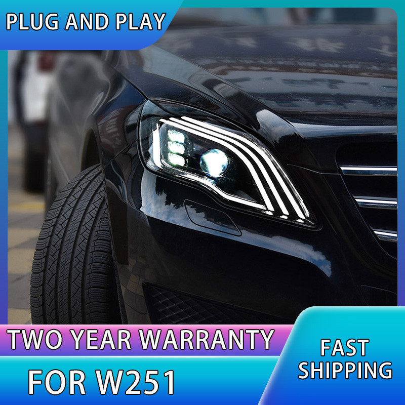 Car Lights For Benz W251 Led Headlight Projector Lens 2010-2017 W251