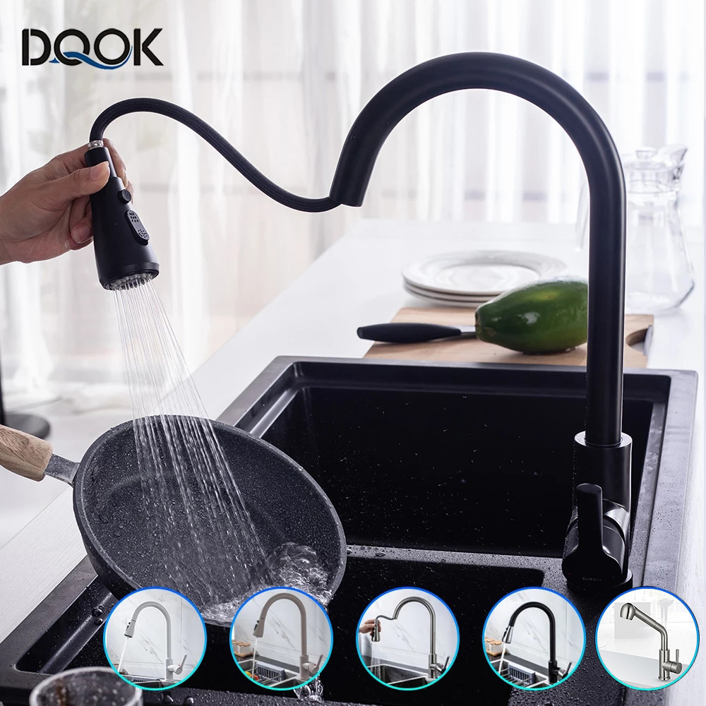Kitchen Faucet Black Kitchen Tap Pull Out Kitchen Sink Mixer Tap