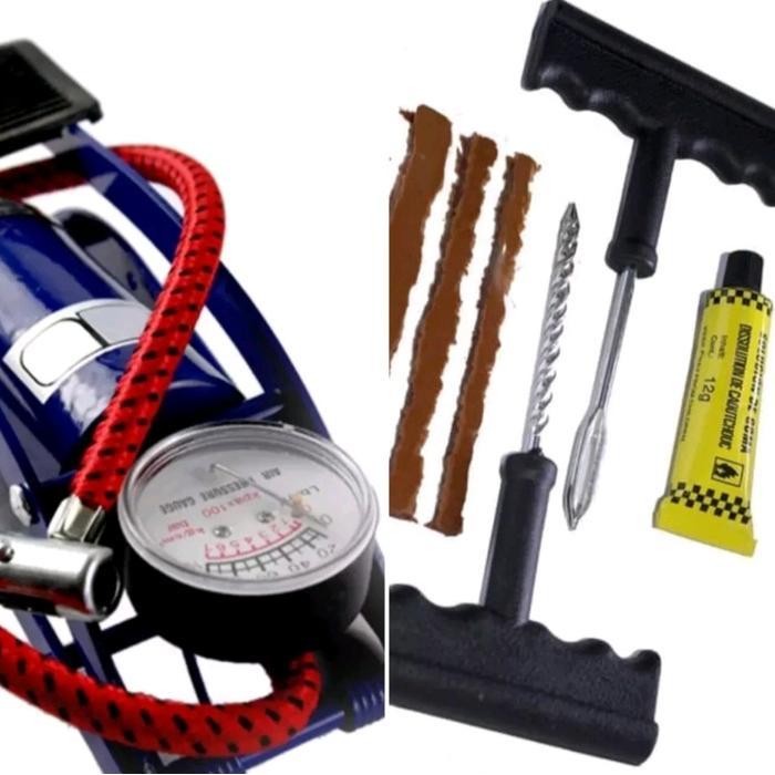 News Pompa Injak Bonus Alat Tambal Ban Tubeless Pompa Injak Untuk Motor Alat Tambal Ban tubeless