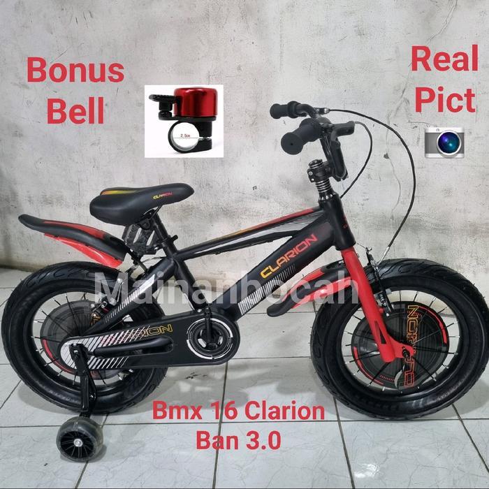 2zxv- Termurah Sepeda Anak Bmx 16 Clarion 8503 Ban 3.0 Sepeda Anak Cowo Clarion 8503