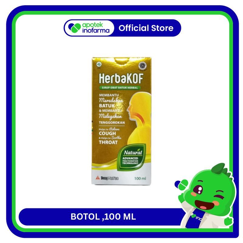 HERBAKOF Dexa Medica SIRUP BOTOL 100ML