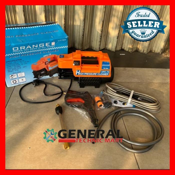 Grosir Orange Hpc-70 Mesin Jet Cleaner Listrik Alat Steam Semprot Cuci Motor Mobil Ac Induksi Silent