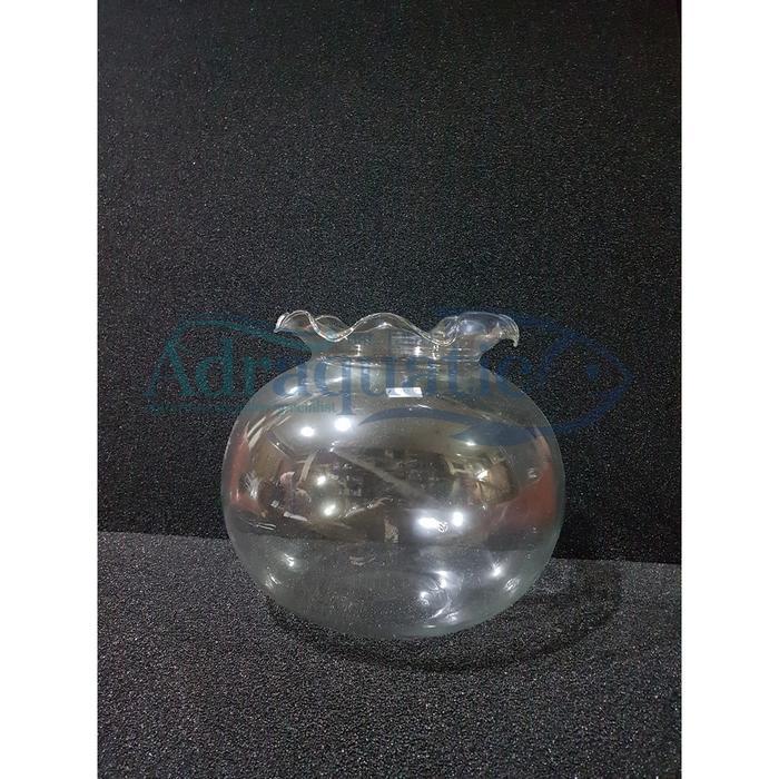 AQUARIUM BULAT TOPLES DLX SHELLA 19 LTR FISH BOWL