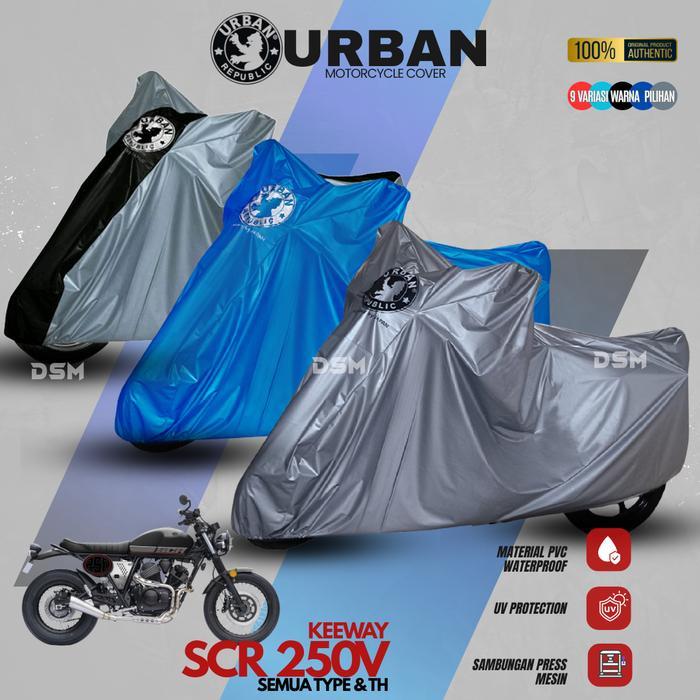 Urban Cover Motor Keeway SCR 250V Waterproof & UV Protection / Sarung Motor Keeway SCR 250V
