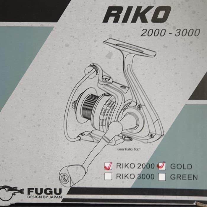 Reel (Fugu Terlaris) Riko Asli Japan Quality Termurah Dan Terlaris