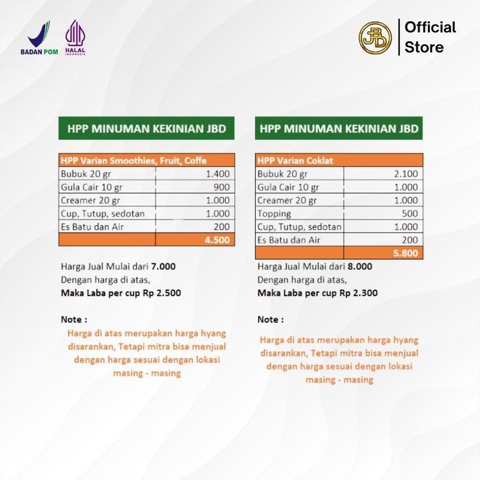 idom- Jelly Powder Plain Jelly Bubuk Food Ice Jeli