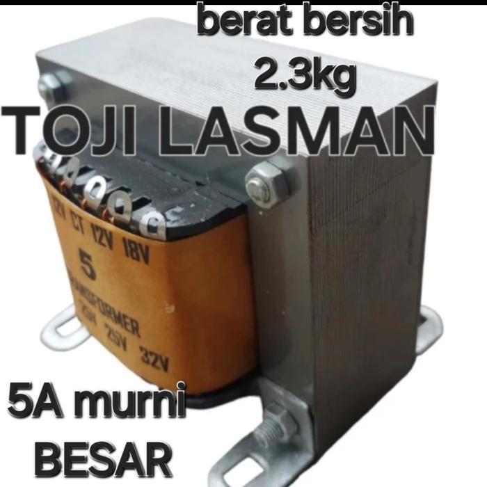 TRONIC- Travo 5A Ct Besar Murni Kurae Tembaga Trafo Transformar