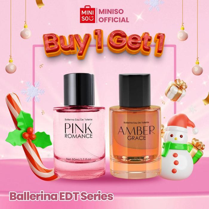 [BUNDLING] Miniso Parfum Wanita Ballerina Women Perfume Perempuan Tahan lama