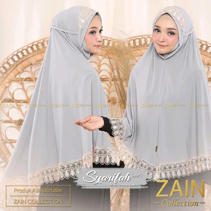 [Voucher] Kerudung Khimar Jumbo jersey Korea premium Hijab Syar'i Syarifah