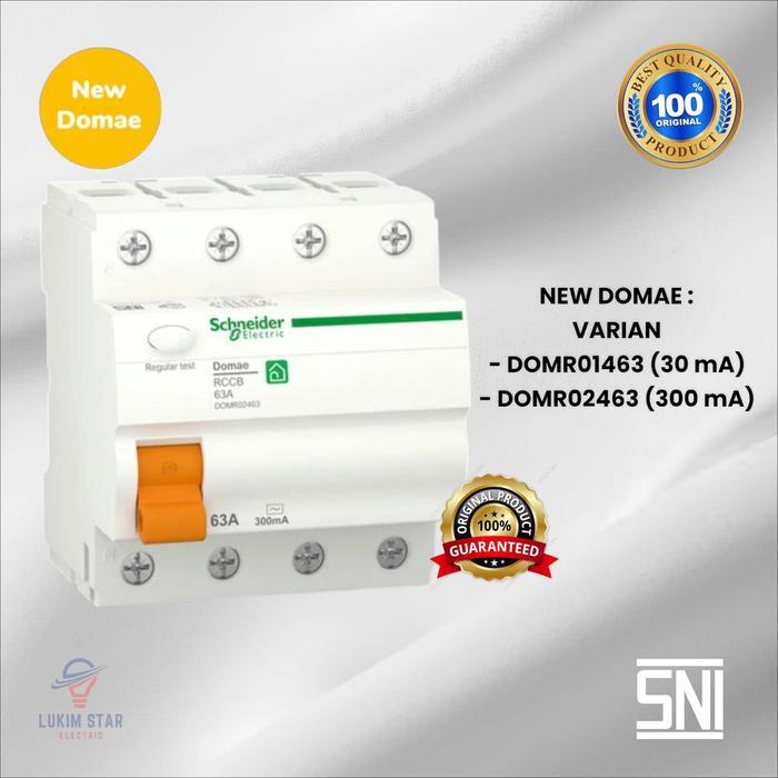 Elcb Schneider Domae 63A 4Phase 300Ma30Ma 63A 4Phase Elcb 4 Phase 63A