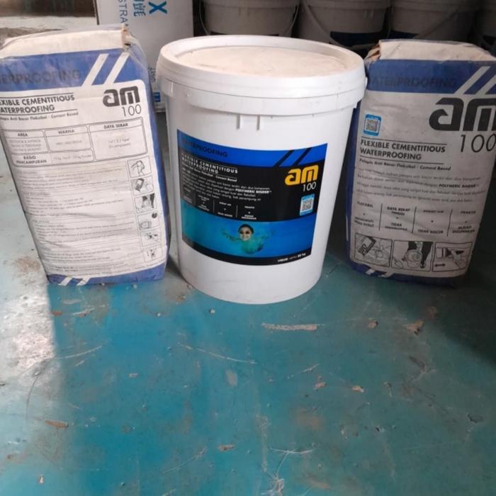 AM 100 Waterproofing 2 Komponen Extra flexible 50kg/Pail