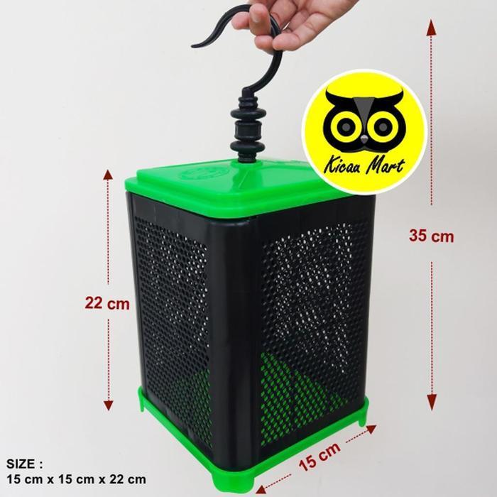 BRIDTIS- Sangkar Kandang Wadah Ternak Jangkrik Ulat Belalang Oriq Jaya Gantung