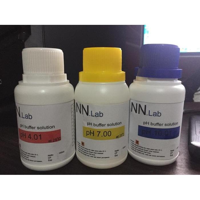 PAKET PH 4,7,10 BUFFER SOLUTION 100ML / PH BUFFER