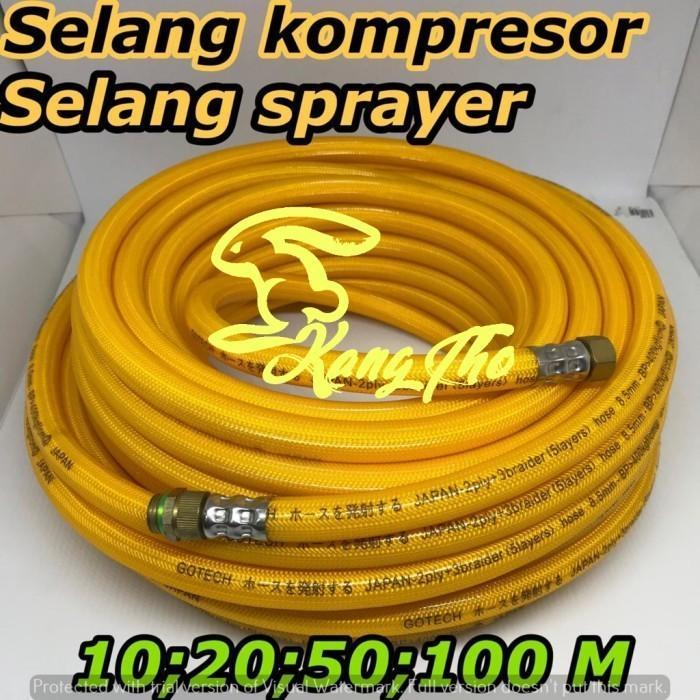 Selang Compressor Kompresor Selang Sprayer 5 ply GOTECH - 100 METER