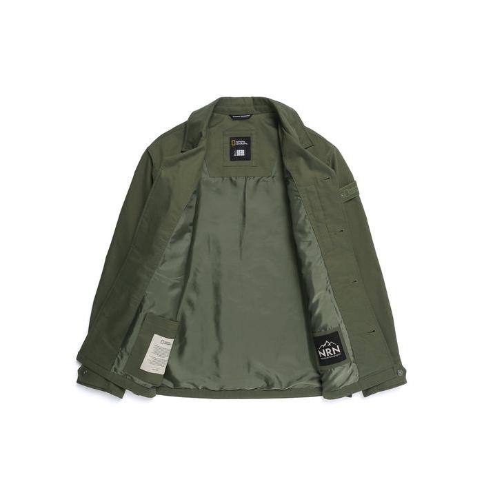 National Geographic Nrn Fatigue Jacket - Jaket Olive Khaki