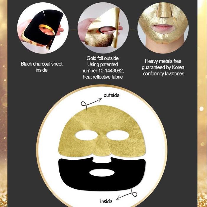 tsuw- Holika Holika Prime Youth Gold Caviar Gold Foil Mask