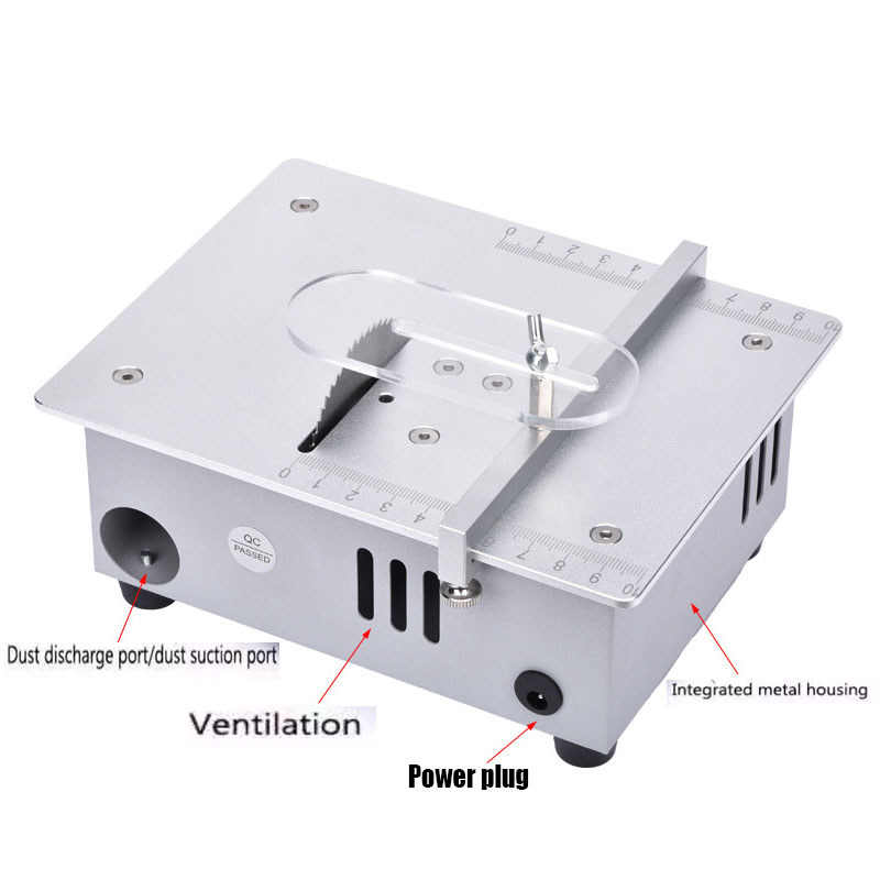 Mini Table Saw Woodworking Electric Small Bench Saw Handmade Diy