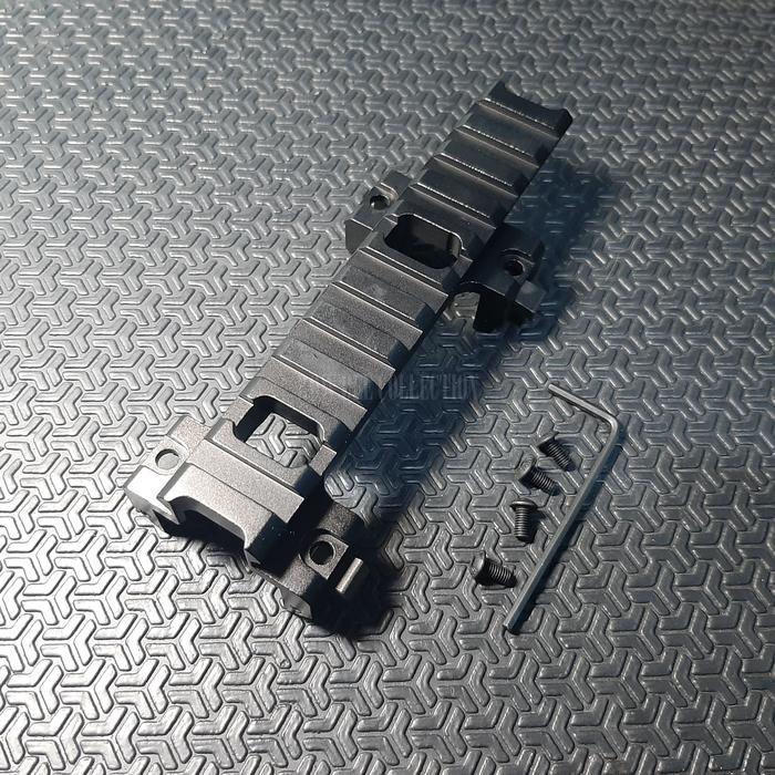 2zxv- Rail Scope Mount Mp5/G3-Extended Ris Top Rail Mount Aeg-Picantiny