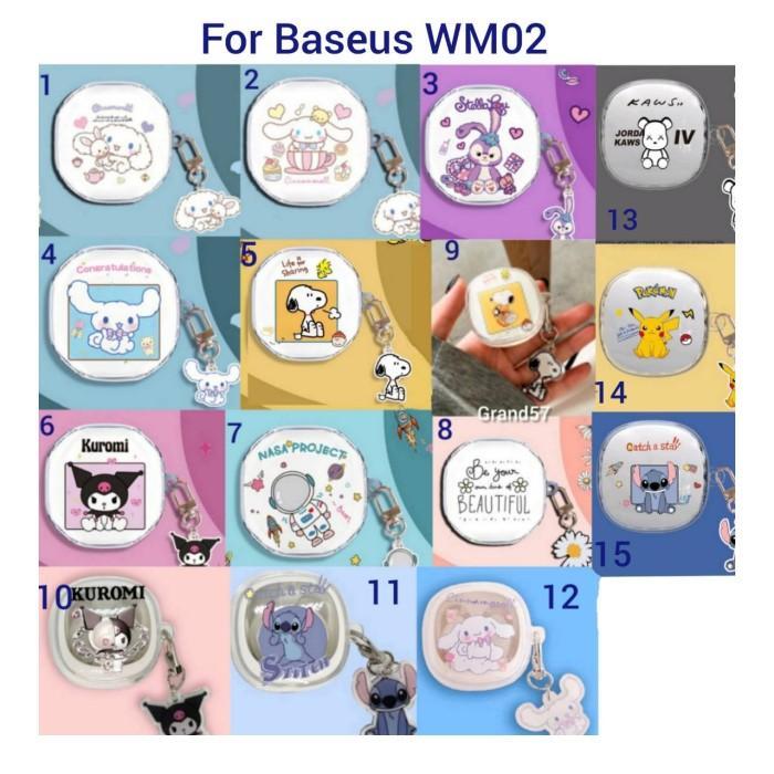 Sugihmakmur29 Case Baseus Bowie Wm02 Casing Baseus Wm02 Tpu Transparan Silicone