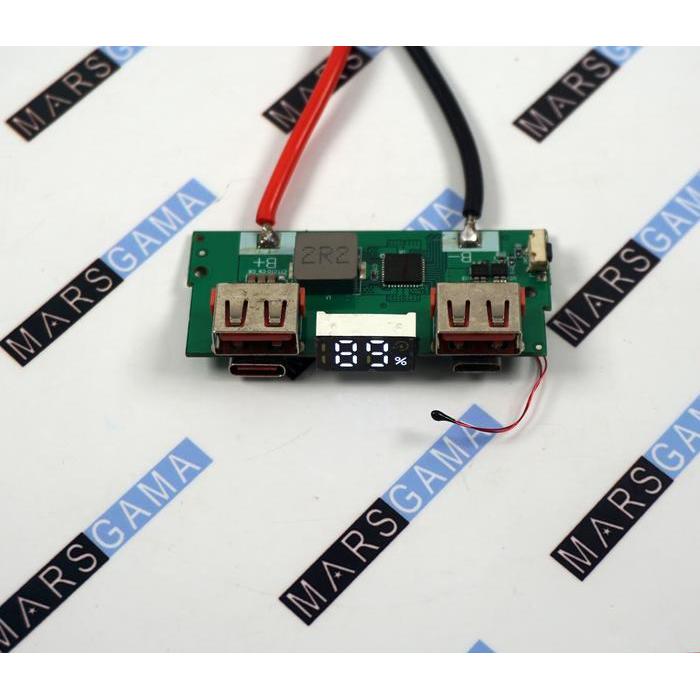 Modul PB LCD IP5356 Power Bank VOOC Fast Quick charger PD3.0 22W AFC QC3.0 QC4.0