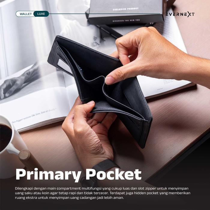 Kenes Wallts - Dompet Pendek Pria Dompet Bifold Luxe Pria Dompet Kulit Pria Dompet Pria Terbaru