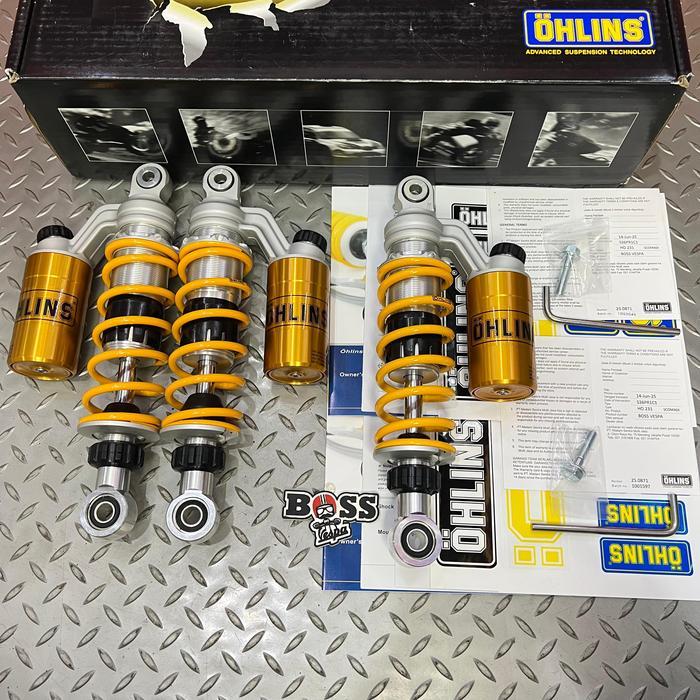 Shock Tabung Ohlins Front & Rear Scomadi