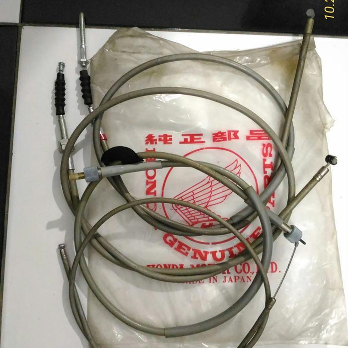 Kabel Set Gas Rem Kopling Speedometer Honda S90 S90Z Astra