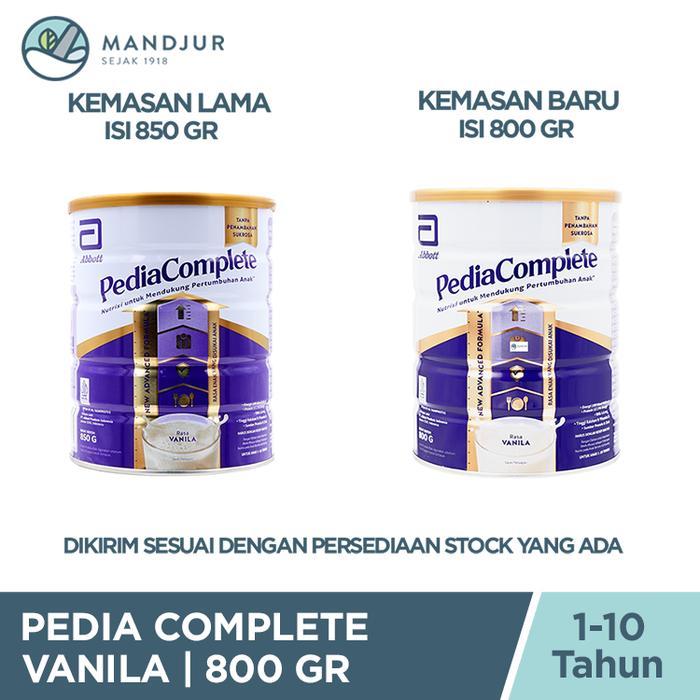 Pediasure Complete Vanila 800 Gram - Susu Anak Malnutrisi/Gizi Buruk